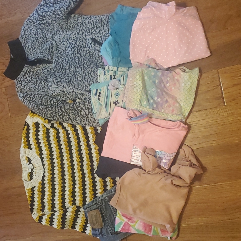 Lot of girls size 7/8 clothes